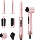 Dryhsip 5-in-1 Professional Hair Styler & Air Dryer Kit | Pearl Pink