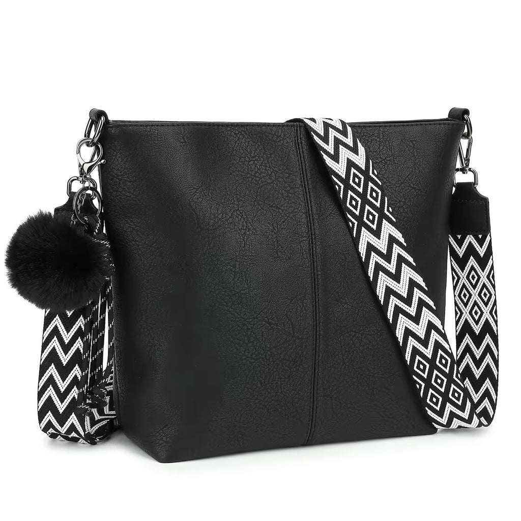 TANTOMI Chic Vegan Leather Crossbody & Shoulder Bag