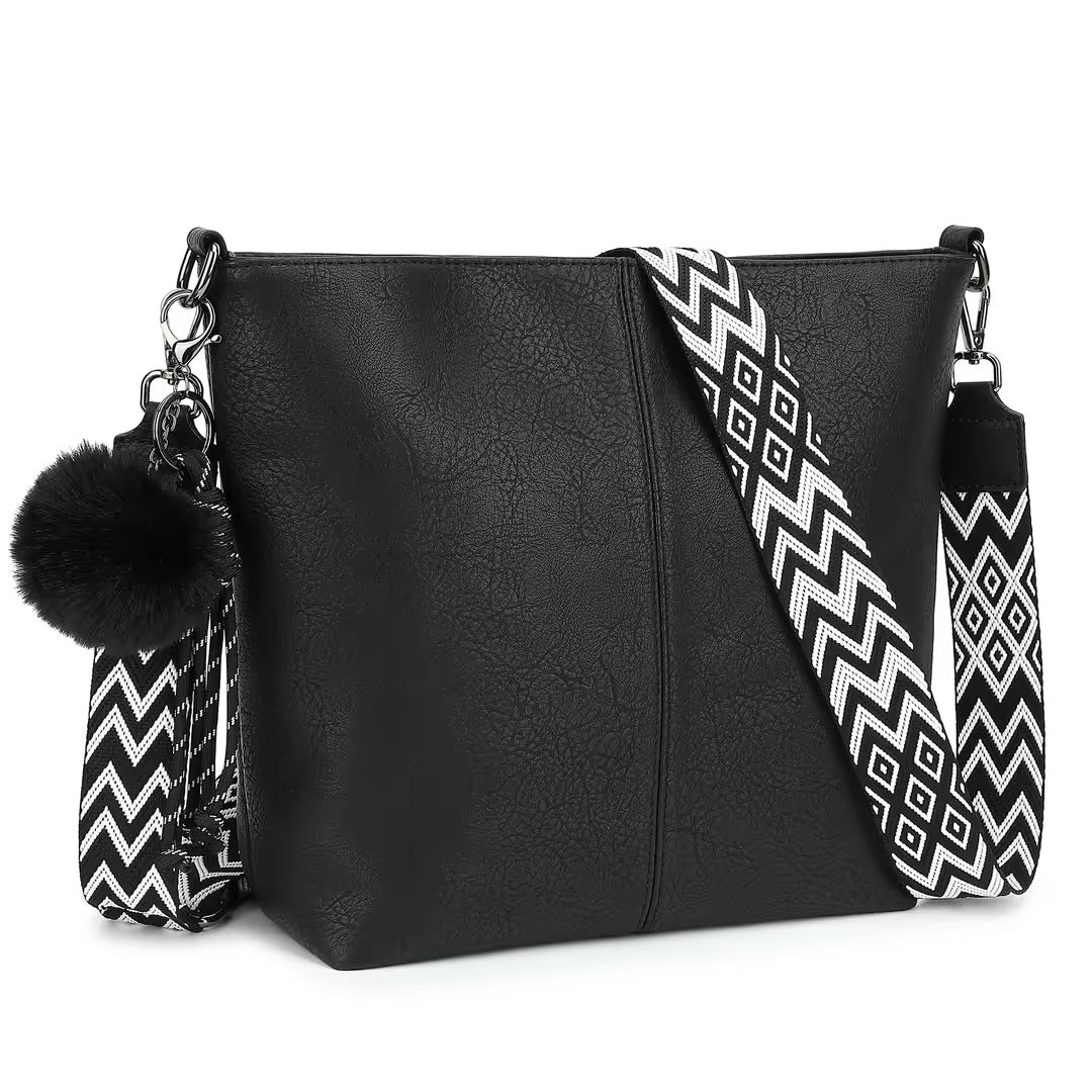 TANTOMI Chic Vegan Leather Crossbody & Shoulder Bag