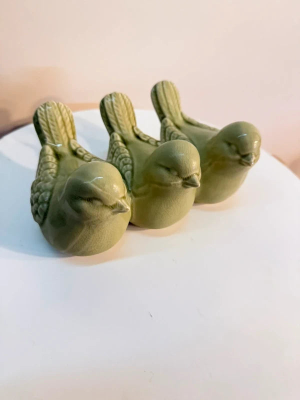 Ceramic Birds Figurine