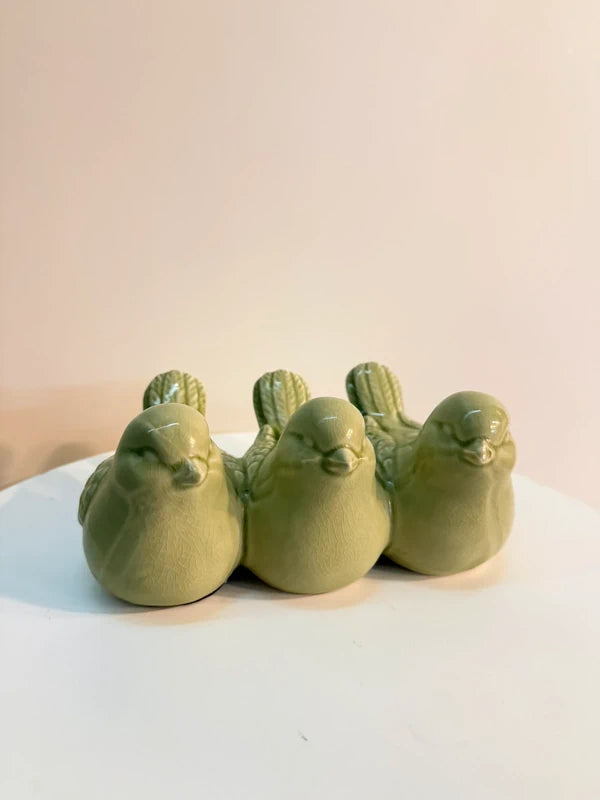 Ceramic Birds Figurine