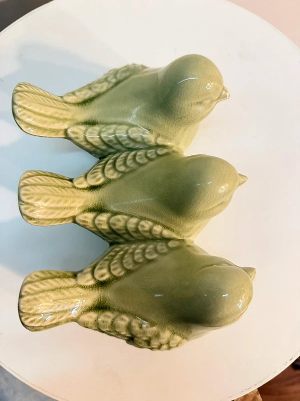 Ceramic Birds Figurine