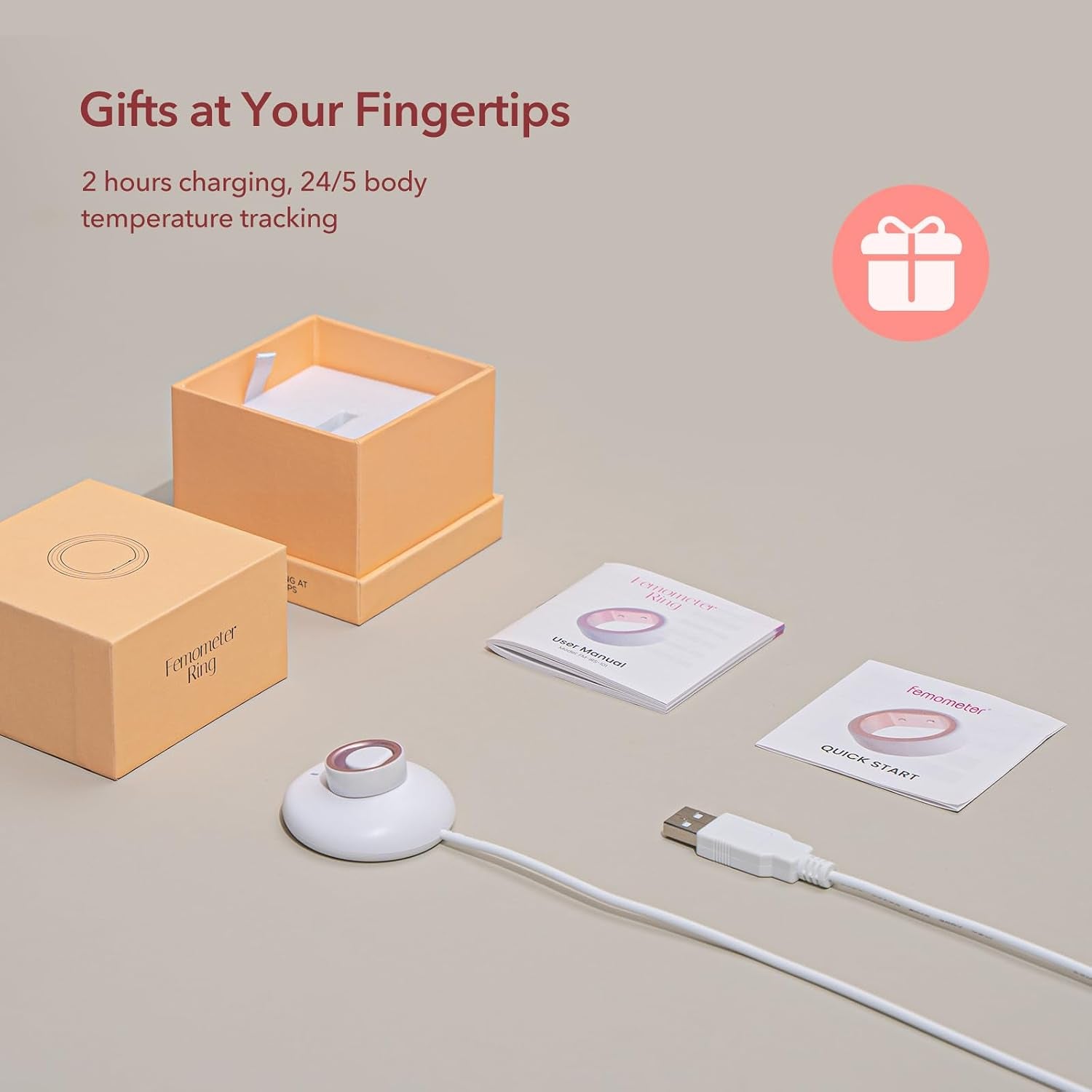 Femometer IRS101 Smart Ring – Fertility & Sleep Tracker