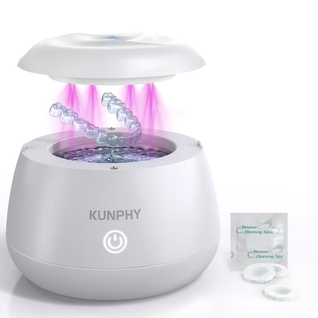 Ultrasonic Dental Pod Cleaner with U-V Sanitizing Technology