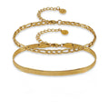 Stainless Steel Bracelet Set