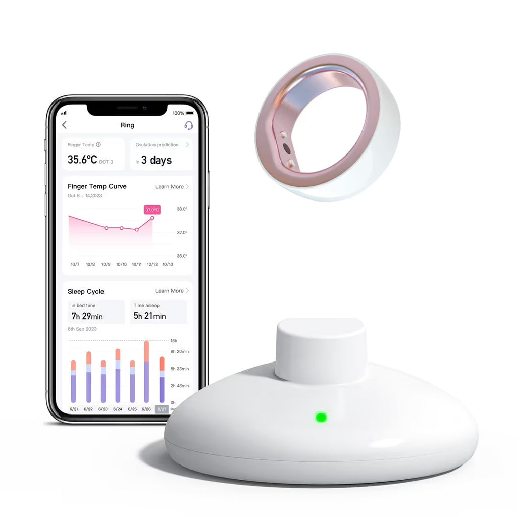 Femometer IRS101 Smart Ring – Fertility & Sleep Tracker