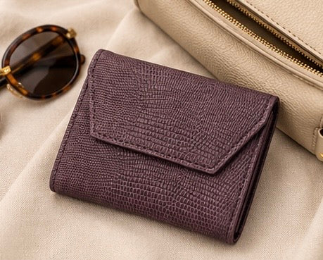 Luna Textured Vegan Leather Wallet
