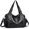 PU Leather Shopper & Shoulder Bag
