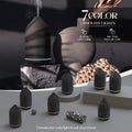 Natural Ceramic Ultrasonic Essential Oil Diffuser | 200ml Cool Mist Humidifier & 7-Color LED Aromatherapy