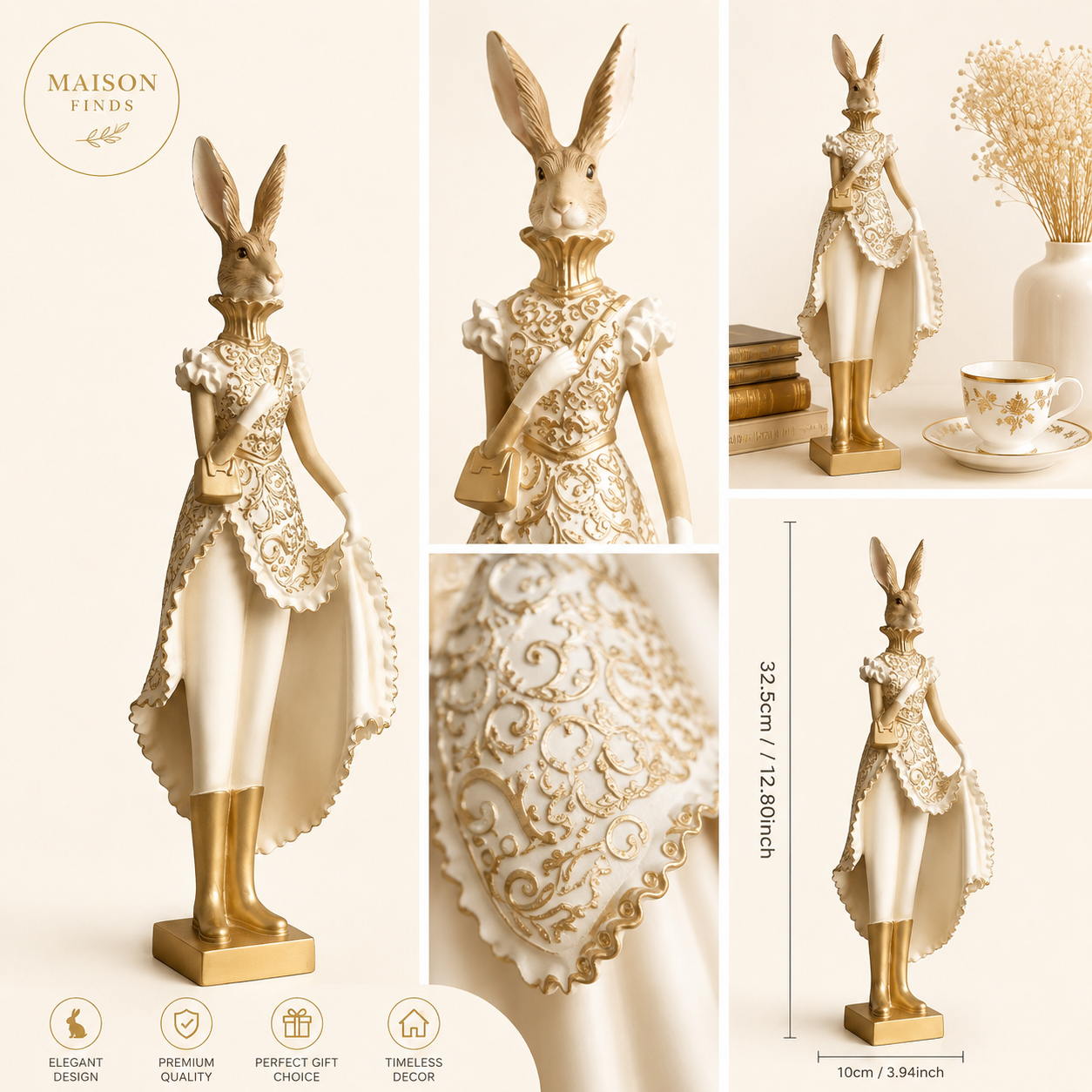 The Royale Rabbit Figurine