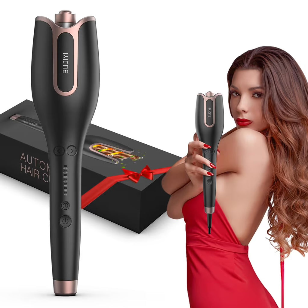 Automatic Hair Curler & Professional Rotating Curling Wand