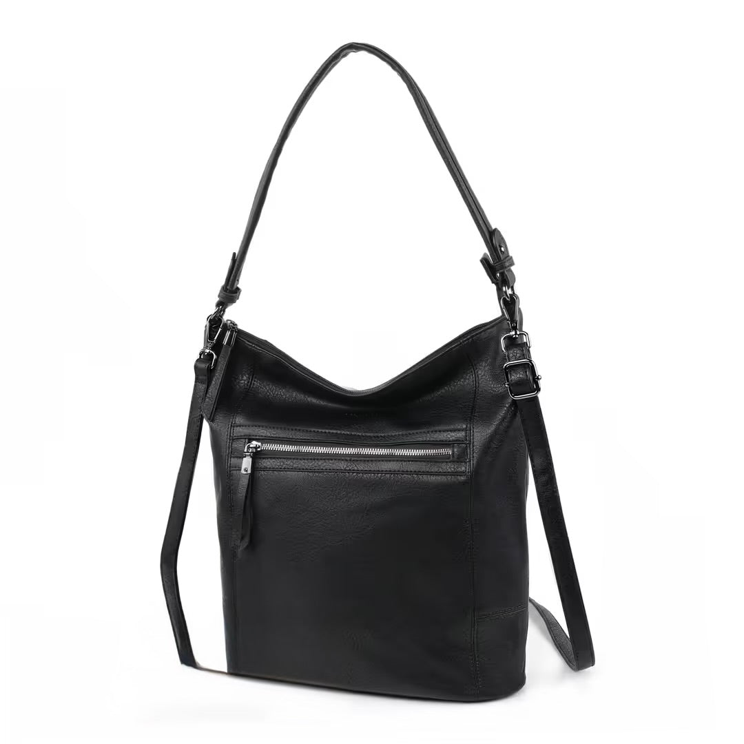 TANTOMI Genuine Leather Crossbody Handbag