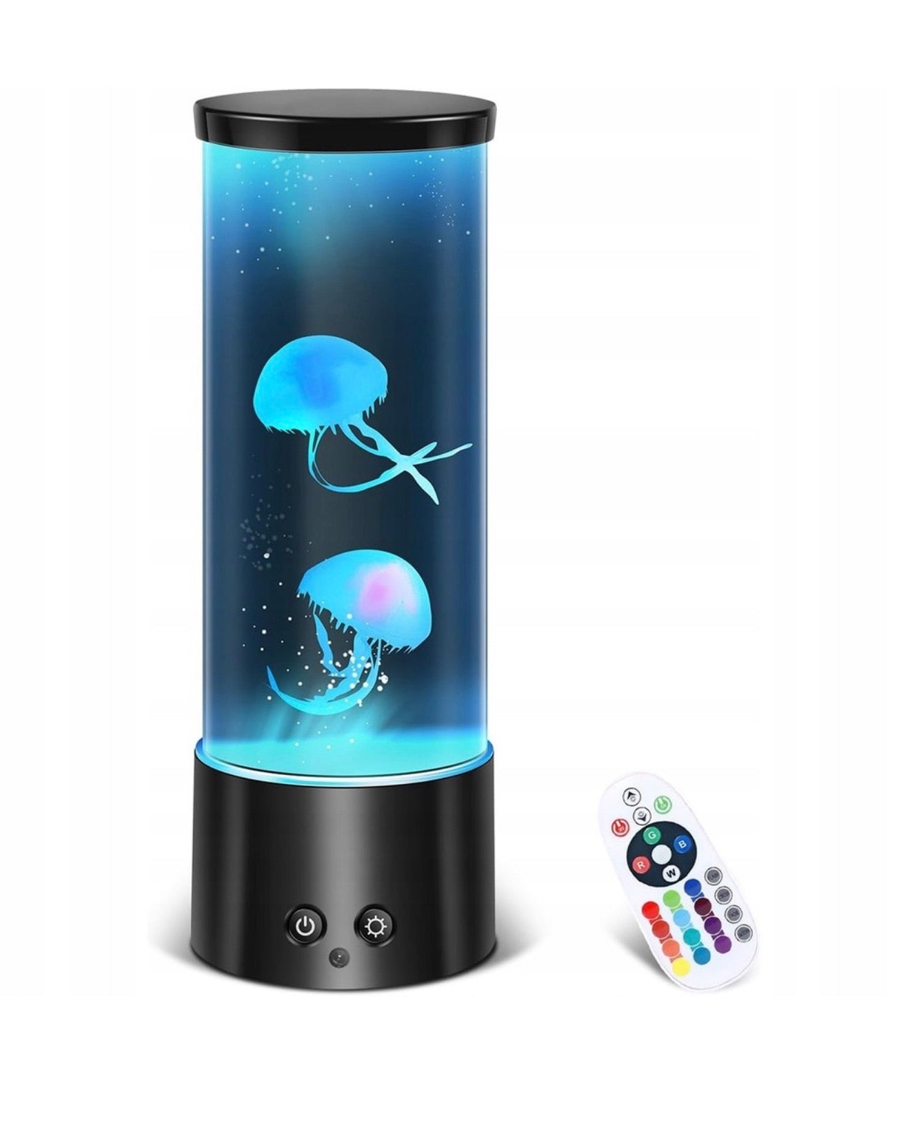 RGB Jellyfish Mood Lamp with Remote Control – Color Changing LED Ambient Night Light