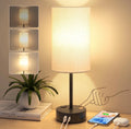 Touch Control Bedside Lamp with USB-C & USB-A Ports