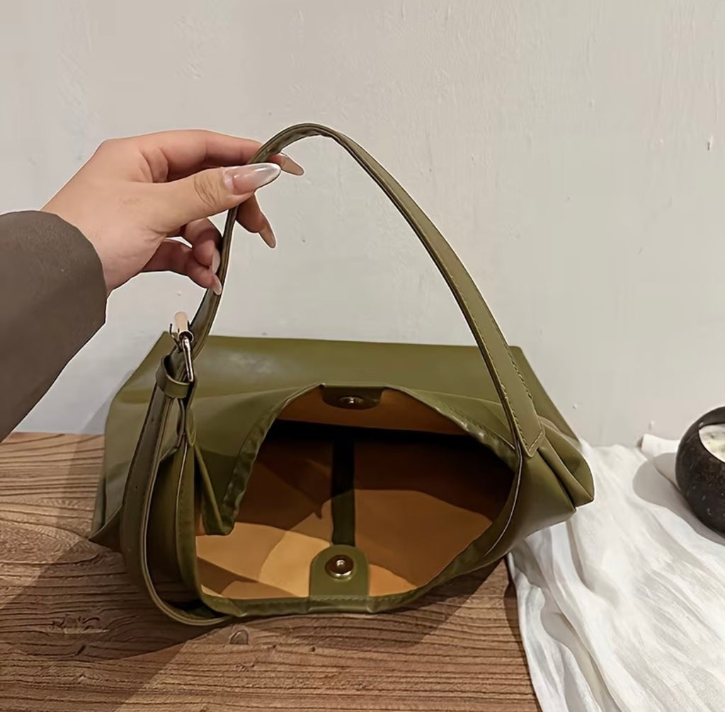 Olive Everyday Shoulder Bag