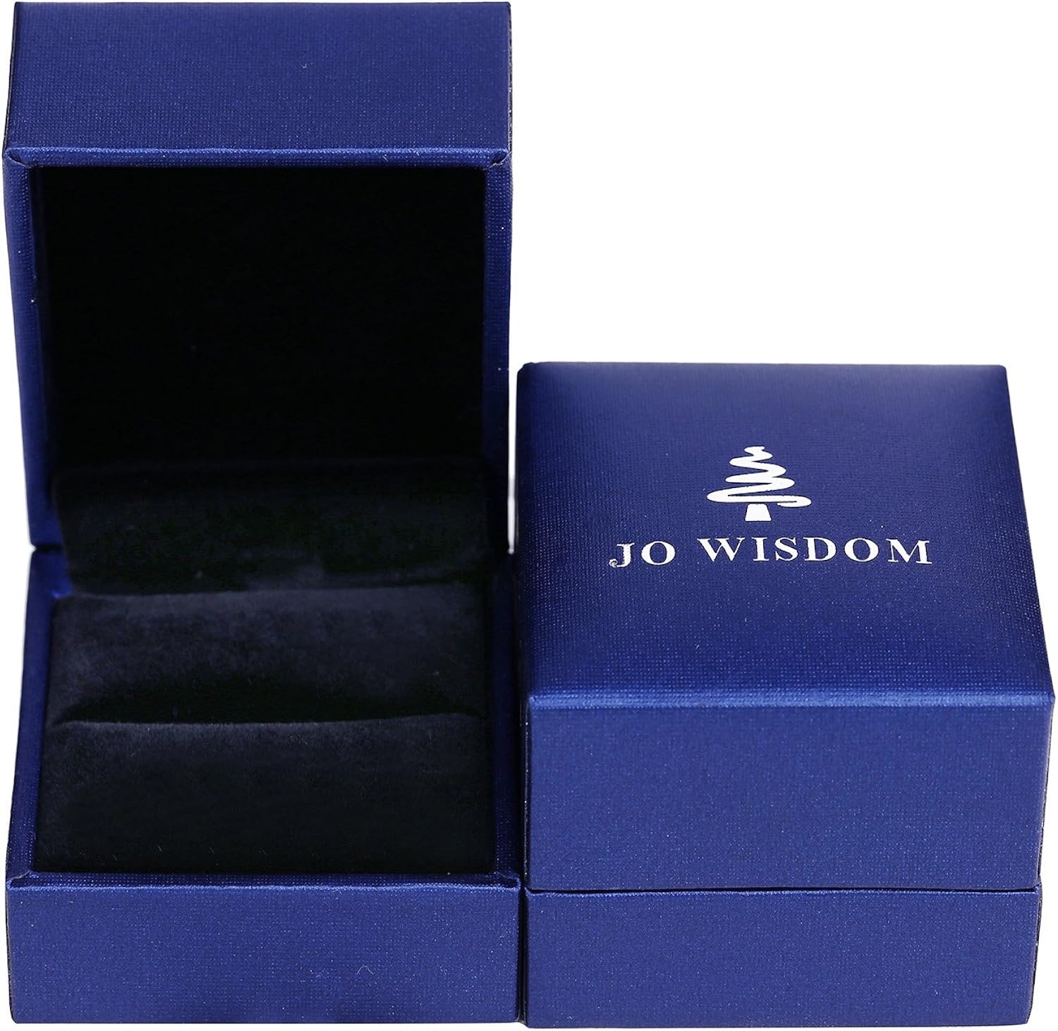 JO WISDOM Pearl Ring - 925 Sterling Silver Infinity Cubic Zirconia