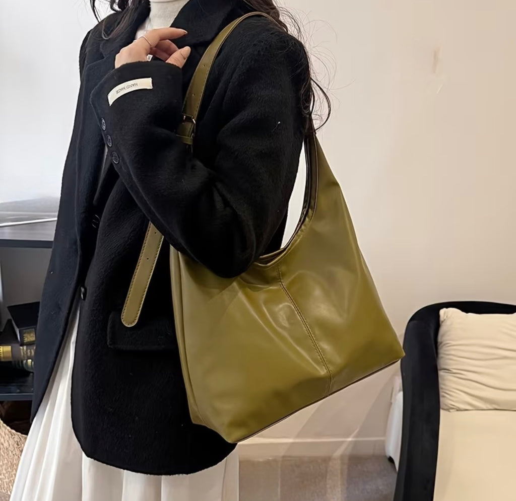 Olive Everyday Shoulder Bag