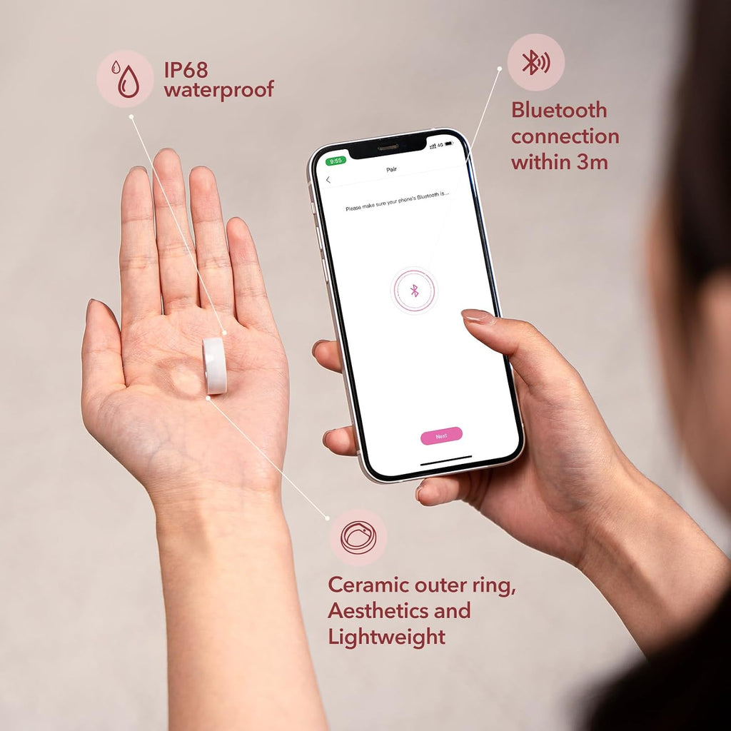 Femometer IRS101 Smart Ring – Fertility & Sleep Tracker