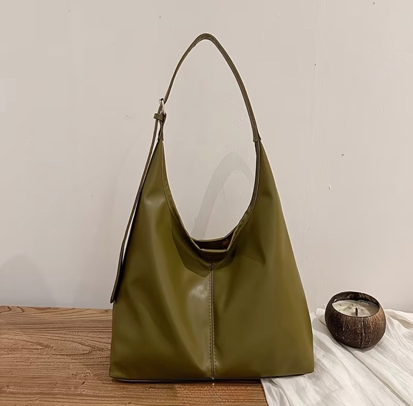 Olive Everyday Shoulder Bag