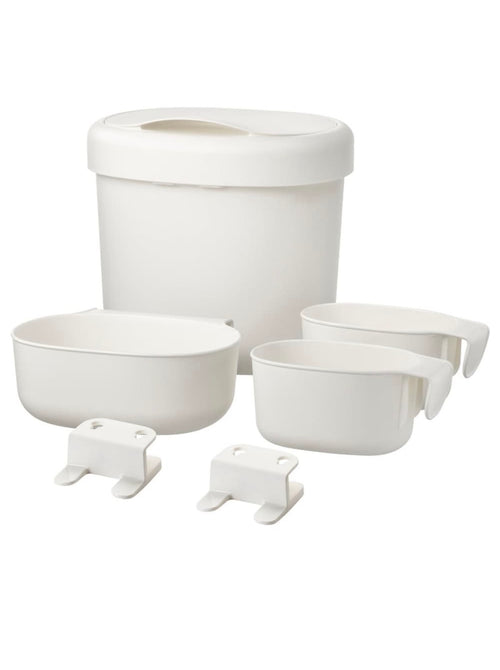 6-Piece Diaper Changing Table Organizer Set