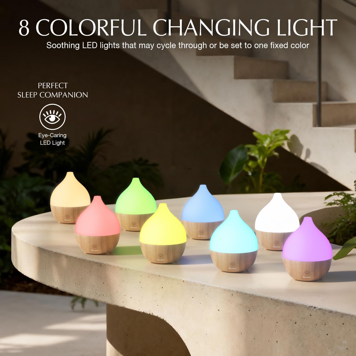 Essential Oil Diffuser with Luxury Hotel Fragrance Oil Set
