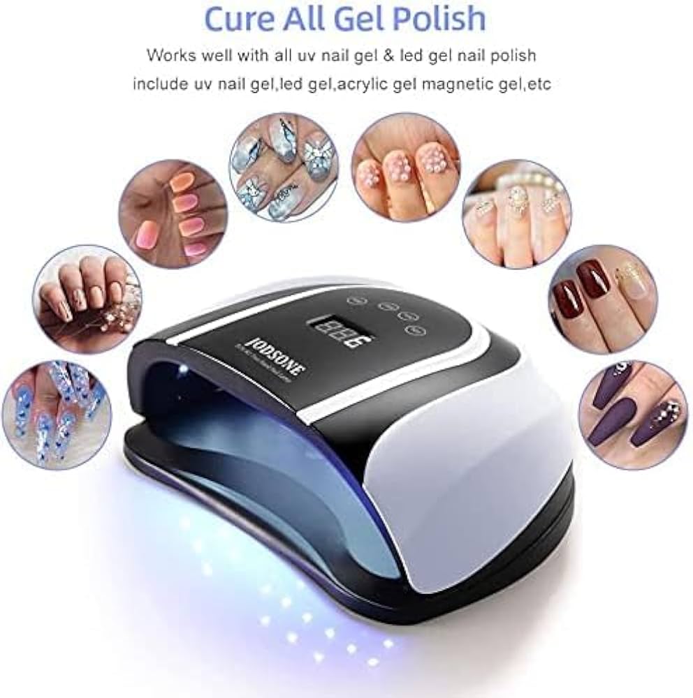JODSONE 120W UV LED Nail Lamp – Professional Gel Polish Curing Lamp
