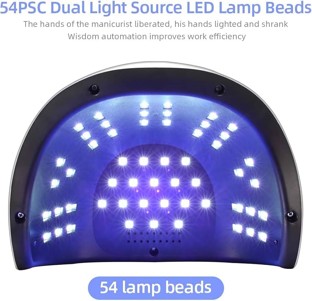 JODSONE 120W UV LED Nail Lamp – Professional Gel Polish Curing Lamp