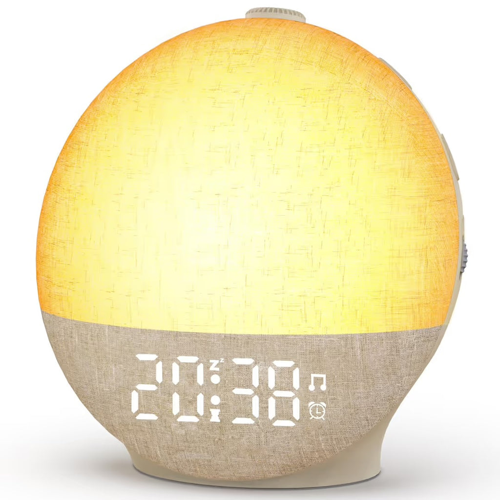 Light Up Dawn Simulator Alarm Clock & Sleep Sound Machine
