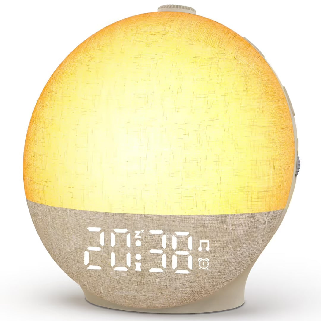 Light Up Dawn Simulator Alarm Clock & Sleep Sound Machine