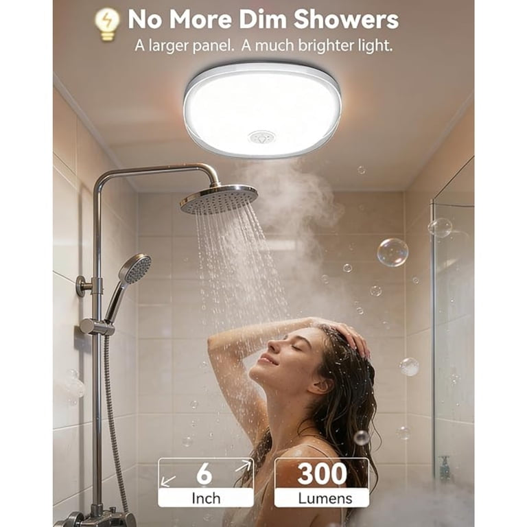Waterproof RGB LED Shower & Mood Light